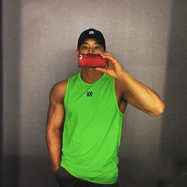 Summer Men's Gymnasium Fitness Basketball Vest