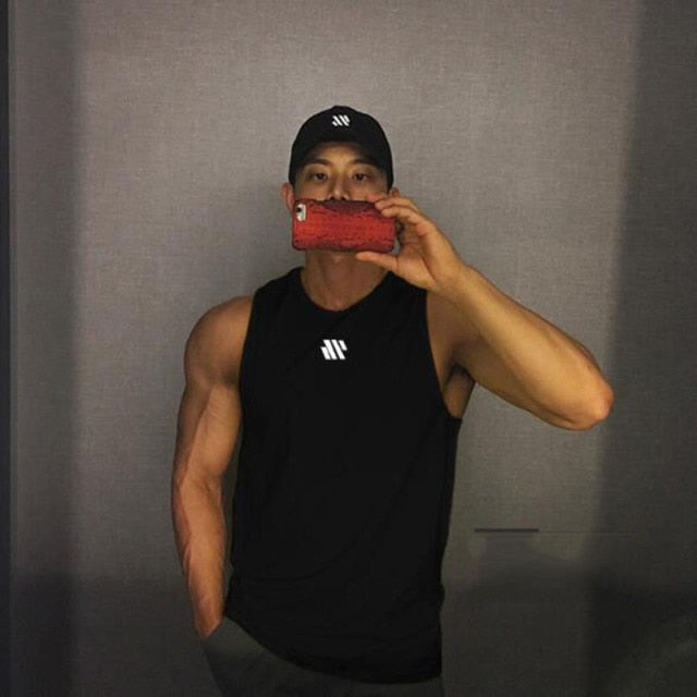 Summer Men's Gymnasium Fitness Basketball Vest