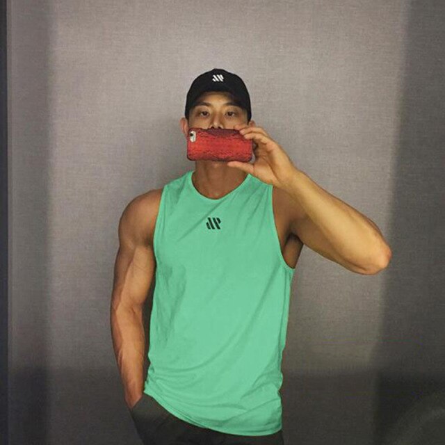 Summer Men's Gymnasium Fitness Basketball Vest