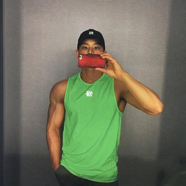 Summer Men's Gymnasium Fitness Basketball Vest