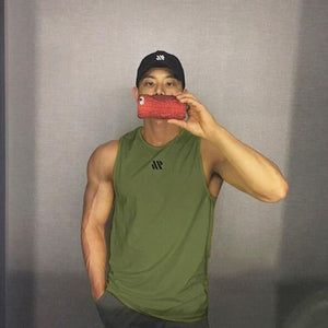 Summer Men's Gymnasium Fitness Basketball Vest