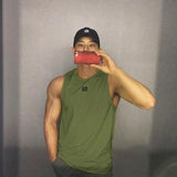 Summer Men's Gymnasium Fitness Basketball Vest