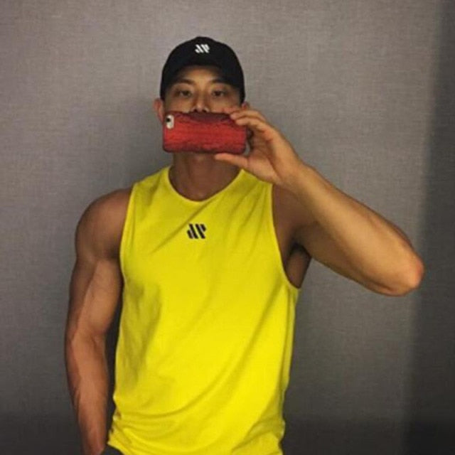 Summer Men's Gymnasium Fitness Basketball Vest